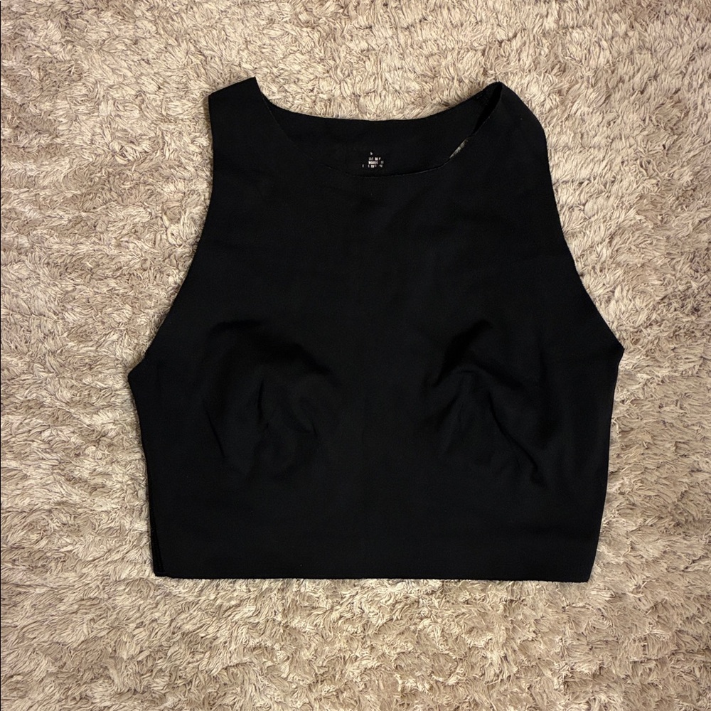 Aerie Seamless High-Neck Sports Bra
